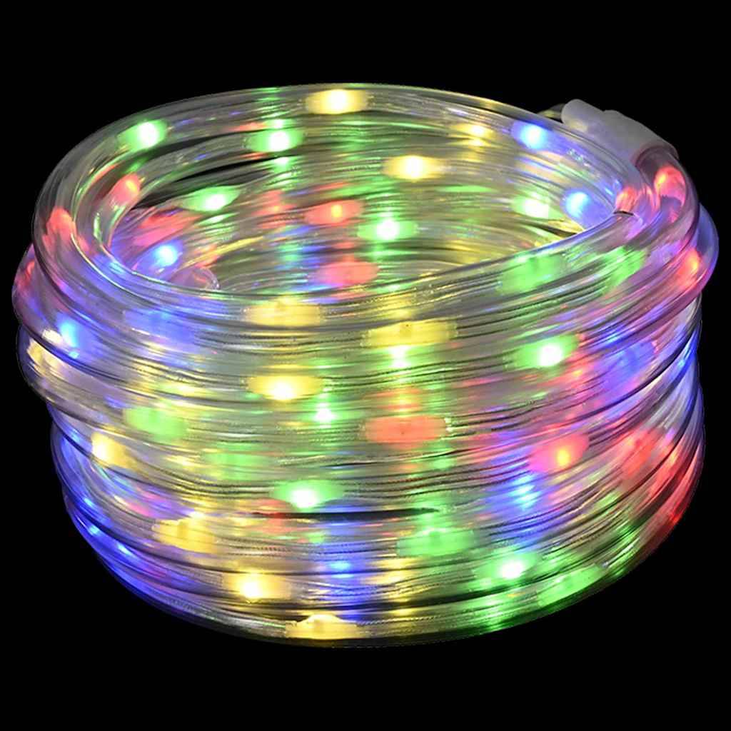 Guirlande Lumineuse 5m 120 LED Télécommande 8 Modes Intérieur Extérieur Multicolore – ComfortXL Outdoor Living - Image 6