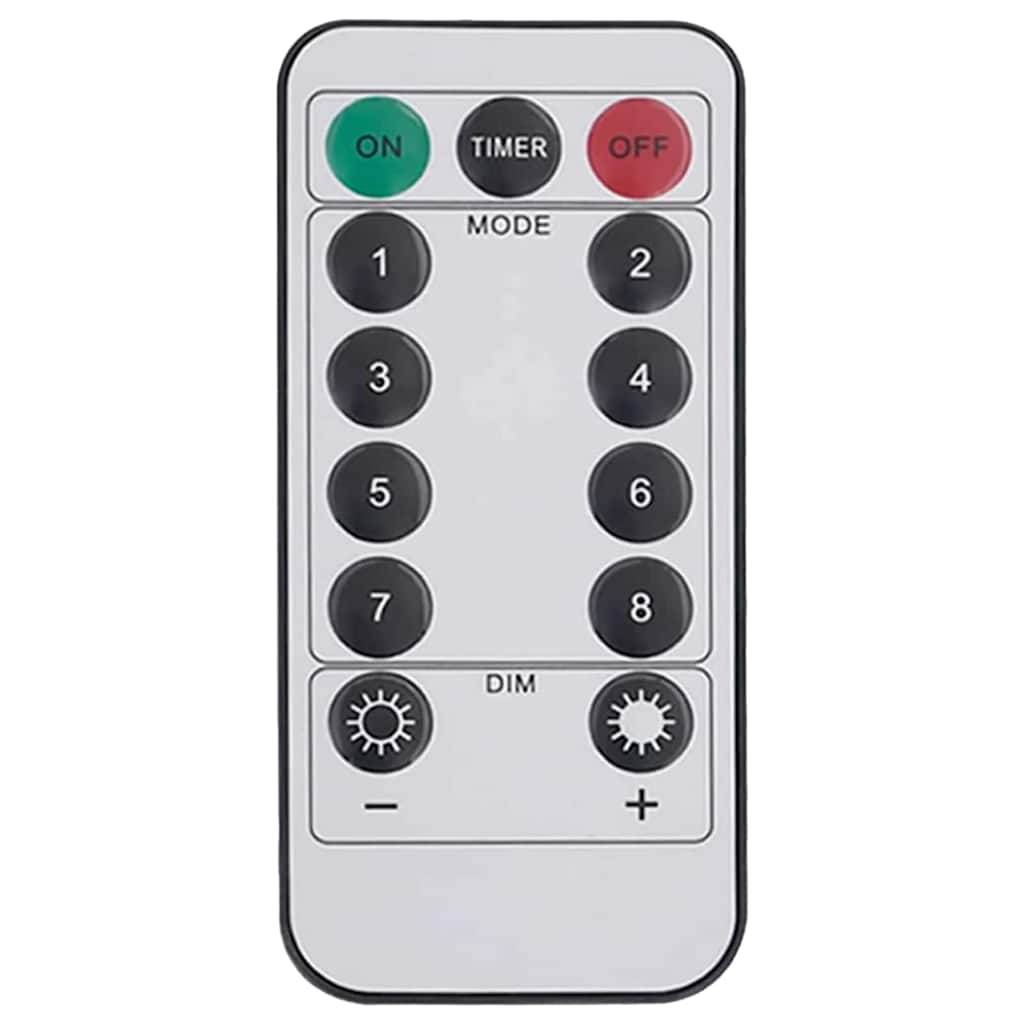 Guirlande Lumineuse 5m 120 LED Télécommande 8 Modes Intérieur Extérieur Multicolore – ComfortXL Outdoor Living - Image 8