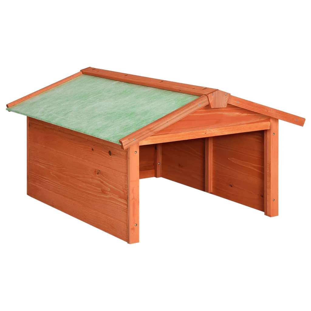 PANGIVO - Abri pour tondeuse robot bois de sapin naturel 87 x 72 x 50 cm - PANGIVO - Image 2