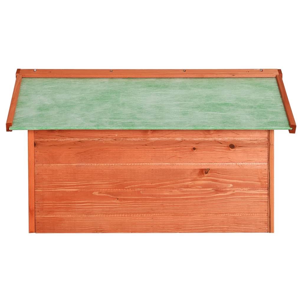 PANGIVO - Abri pour tondeuse robot bois de sapin naturel 87 x 72 x 50 cm - PANGIVO - Image 5