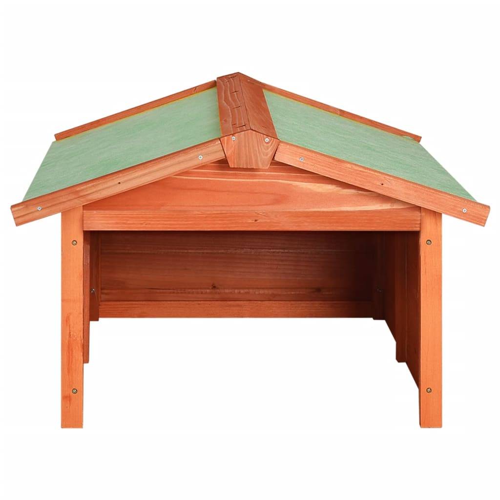 PANGIVO - Abri pour tondeuse robot bois de sapin naturel 87 x 72 x 50 cm - PANGIVO - Image 4