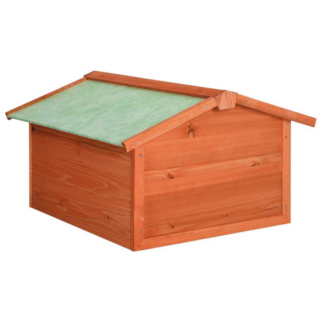PANGIVO - Abri pour tondeuse robot bois de sapin naturel 87 x 72 x 50 cm - PANGIVO - Image 6