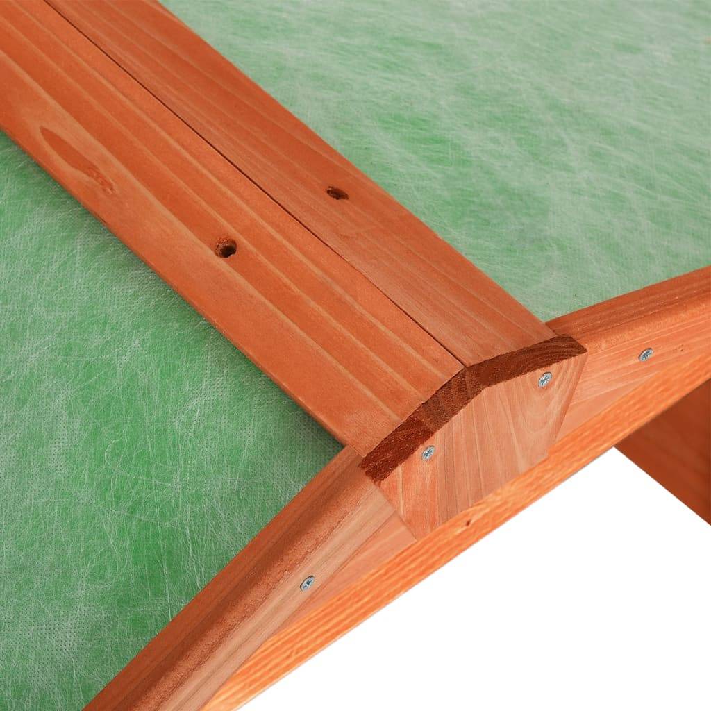 PANGIVO - Abri pour tondeuse robot bois de sapin naturel 87 x 72 x 50 cm - PANGIVO - Image 7