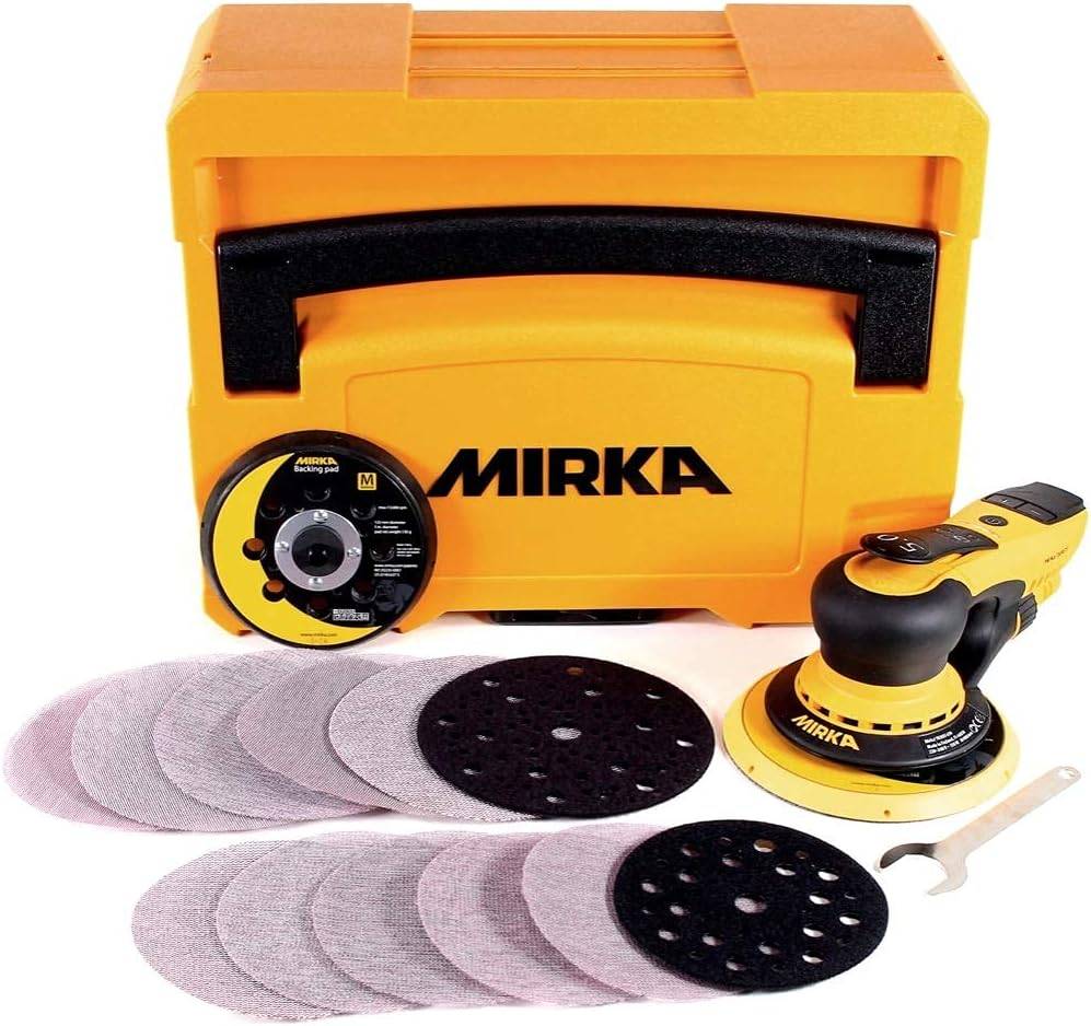 Ponceuse orbitale Deros II 5650 - Ø 125/150 mm - MIRKA - avec coffret de rangement - MID5650404CA - Image 1