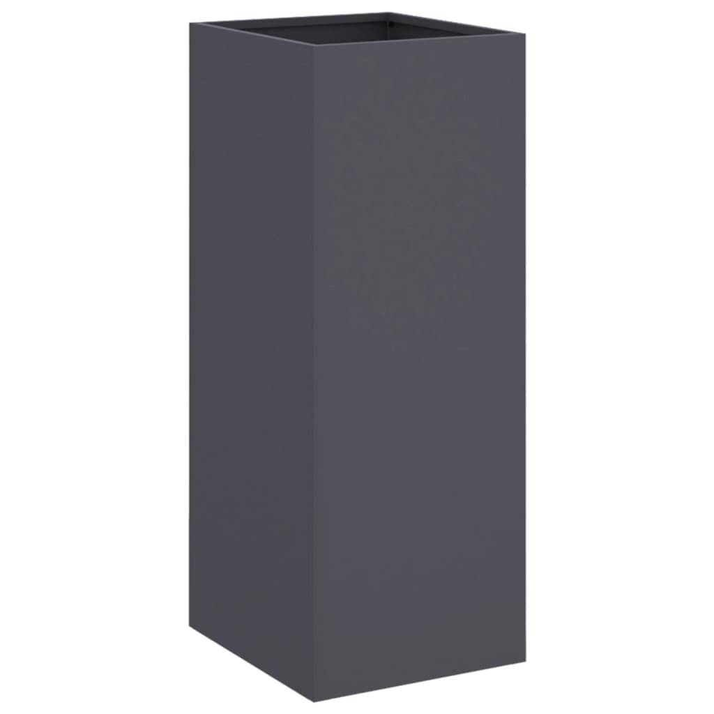 Vidaxl - Jardinière anthracite 32x29x75 cm acier vidaXL 841573 - Imagen 7