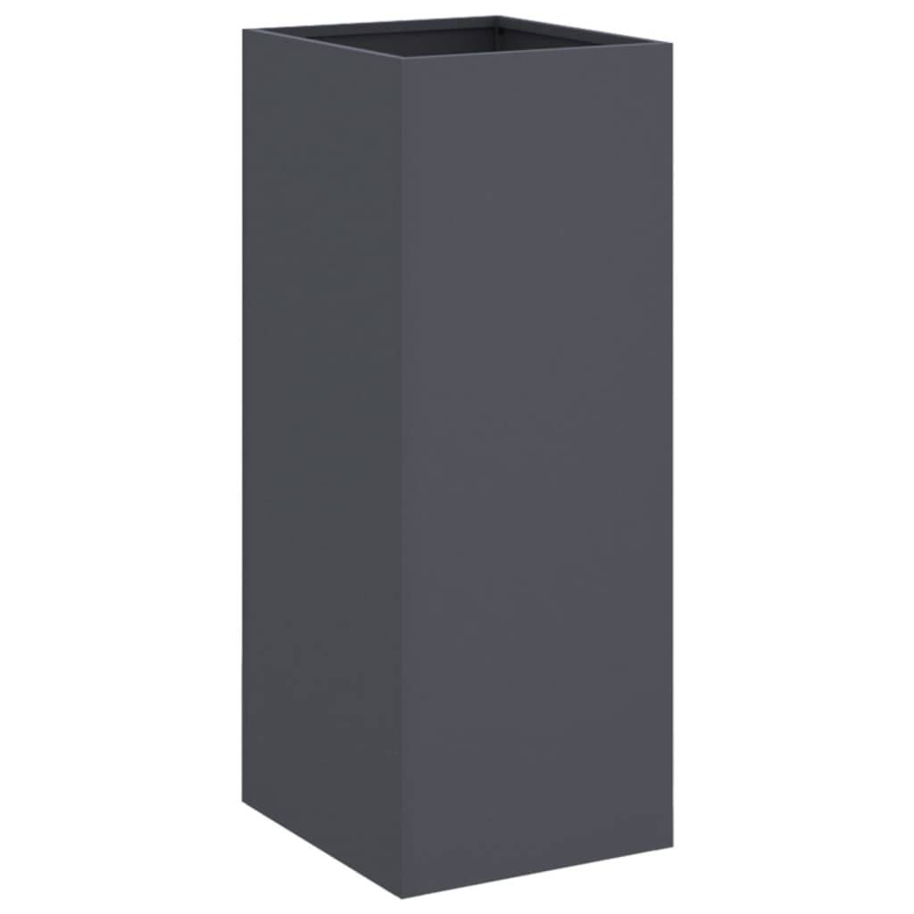 Vidaxl - Jardinière anthracite 32x29x75 cm acier vidaXL 841573 - Imagen 2