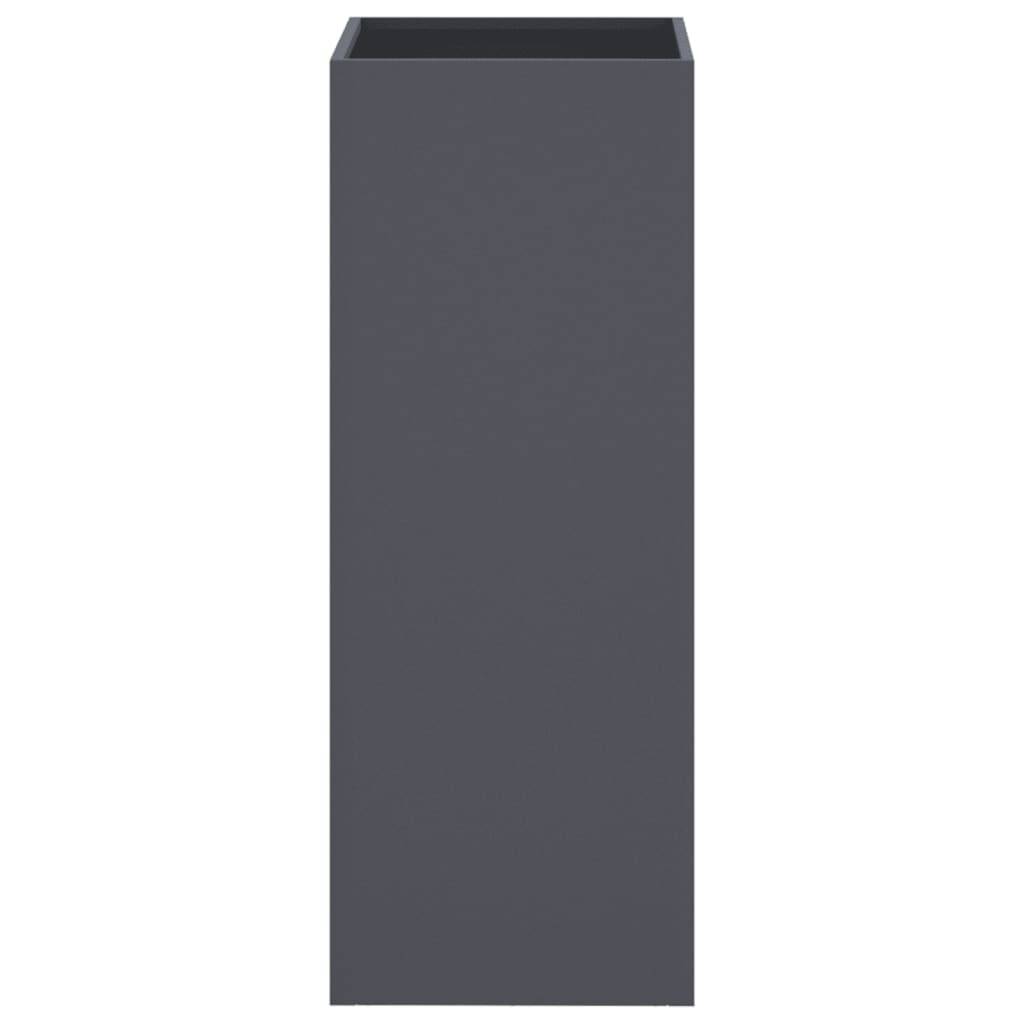 Vidaxl - Jardinière anthracite 32x29x75 cm acier vidaXL 841573 - Imagen 9