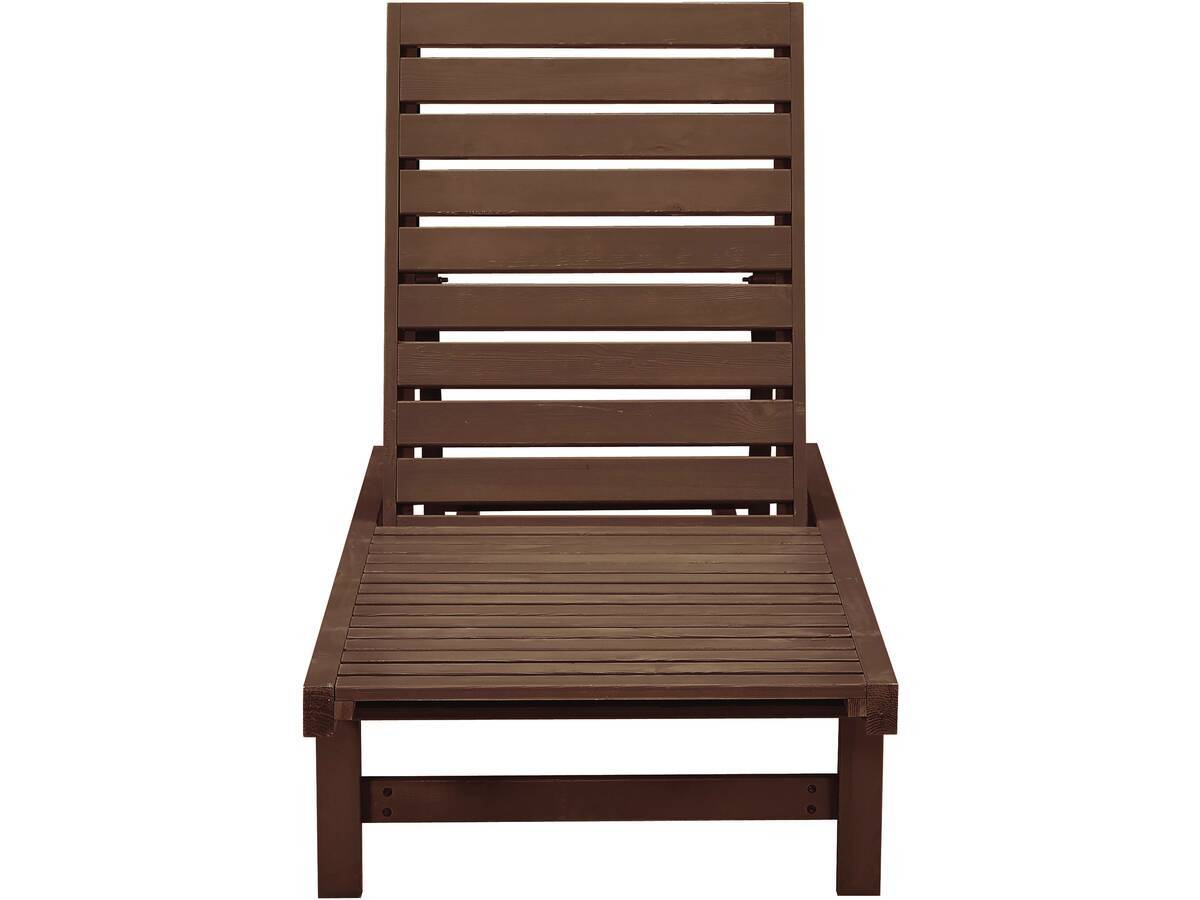 Habitat Et Jardin - Bain De Soleil En Bois "rawai" - Marron -habitat Et Jardin - Imagen 3