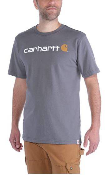 T-Shirt CARHARTT Core Logos/S Gris foncé T.XL - S1103361RHXL - Imagen 1