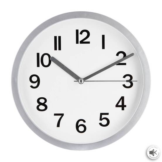 Atmosphera - Horloge "Loly" en plastique D22cm - Atmosphera Créateur d'intérieur - Image 1