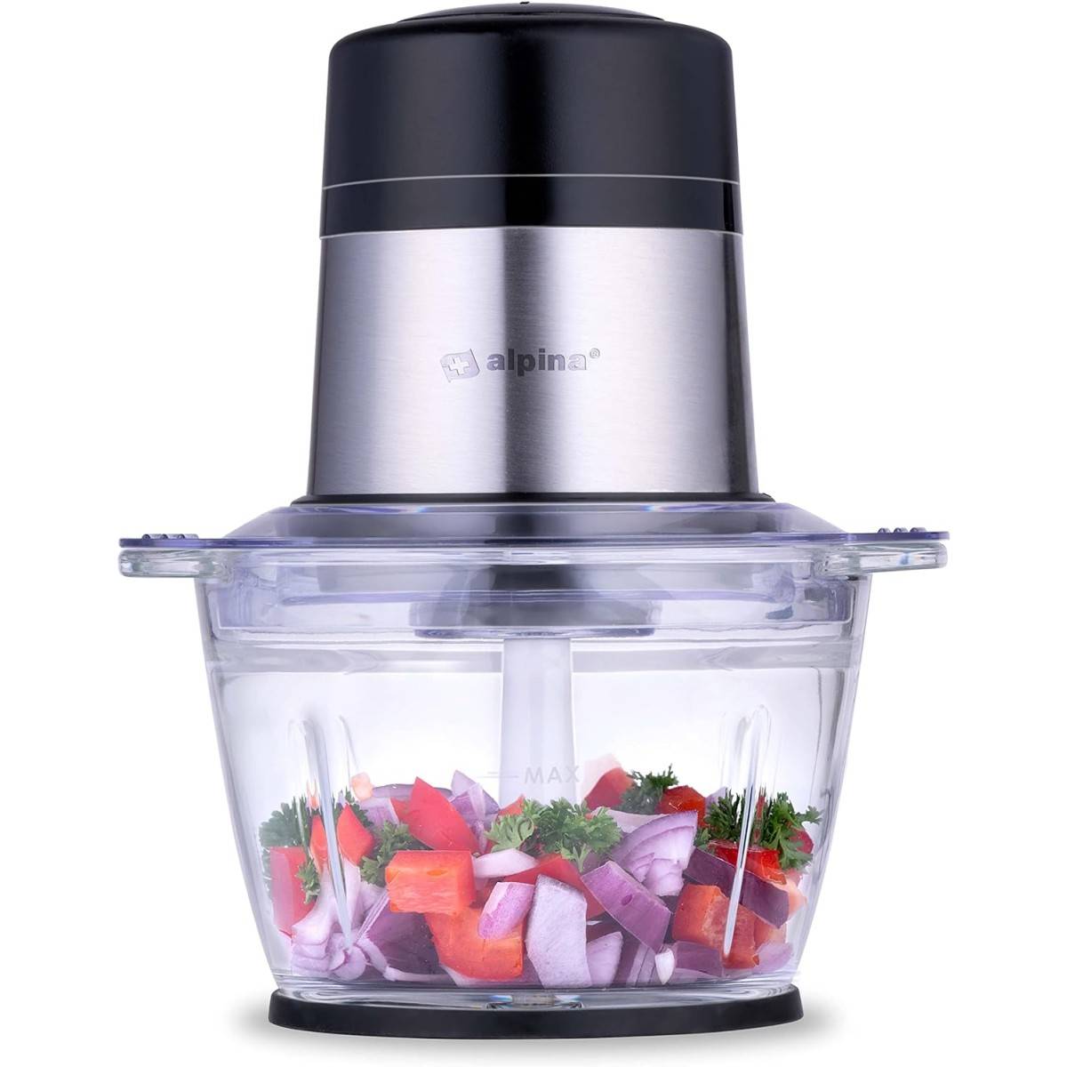 Alpina - Hachoir électrique 300W Mini mixeur 2 vitesses Bol 500 ml ALPINA - Imagen 1