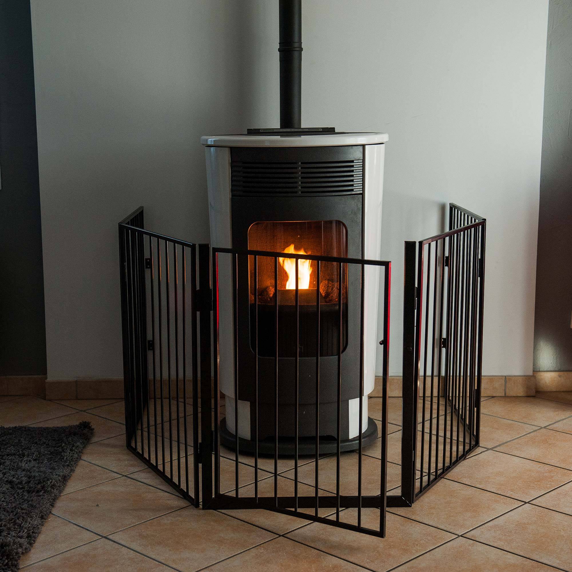 Barrière de protection en métal WERKA PRO 5 panneaux  300cm - Image 4