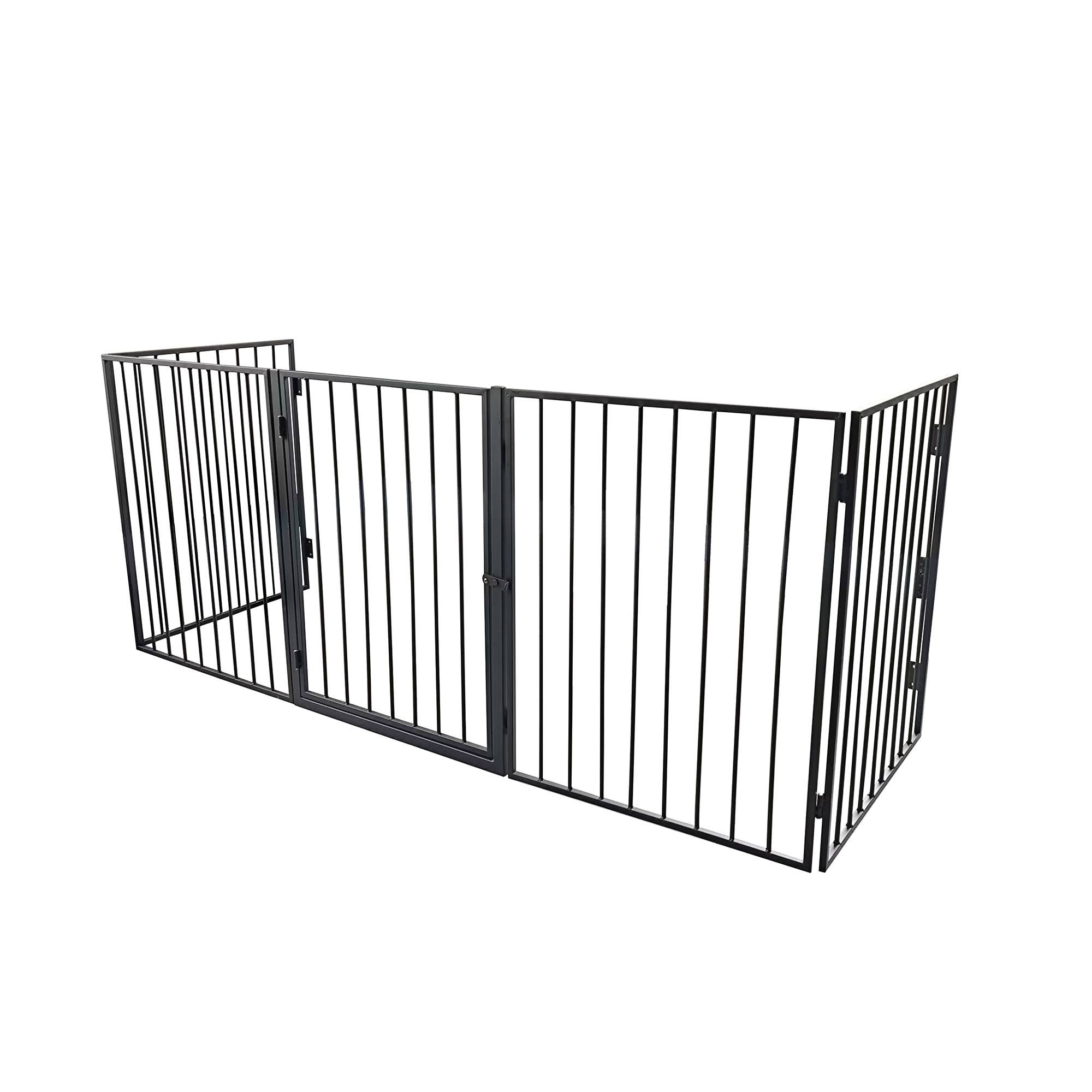 Barrière de protection en métal WERKA PRO 5 panneaux  300cm - Image 1