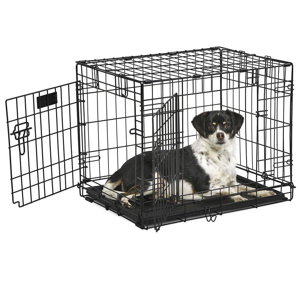 Ferplast - Ferplast Cage de transport pliable pour chiens DOG-INN 60, enclos pour chiots, transport en métal séparation inclus, porte double avec fermeture de - Imagen 7