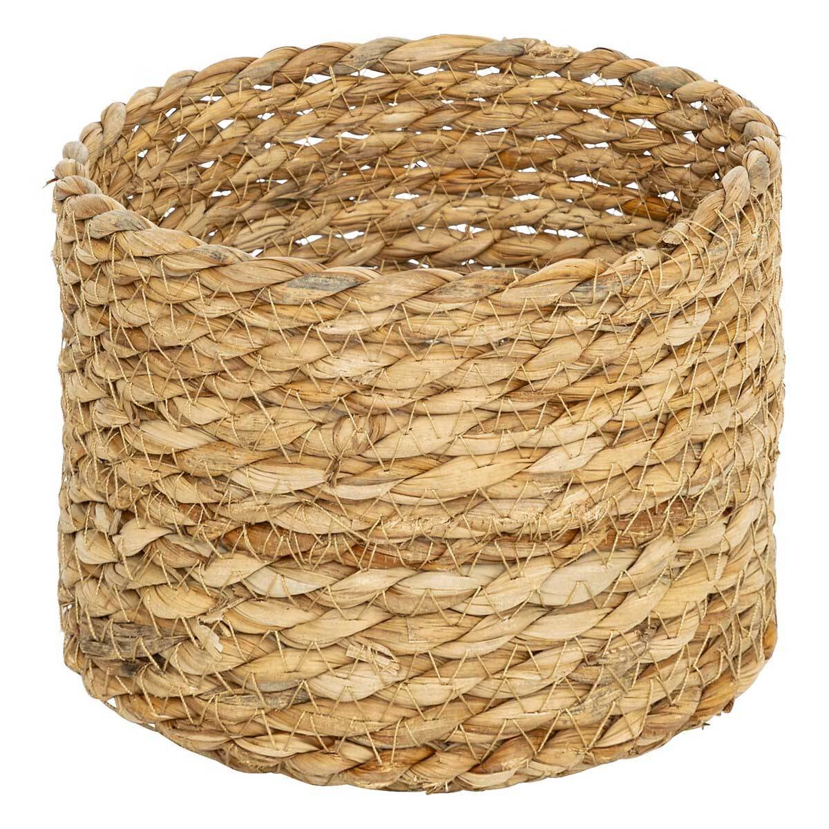 Lot de 9 Paniers en Jonc "Little Cottage" 48cm Naturel - Image 9