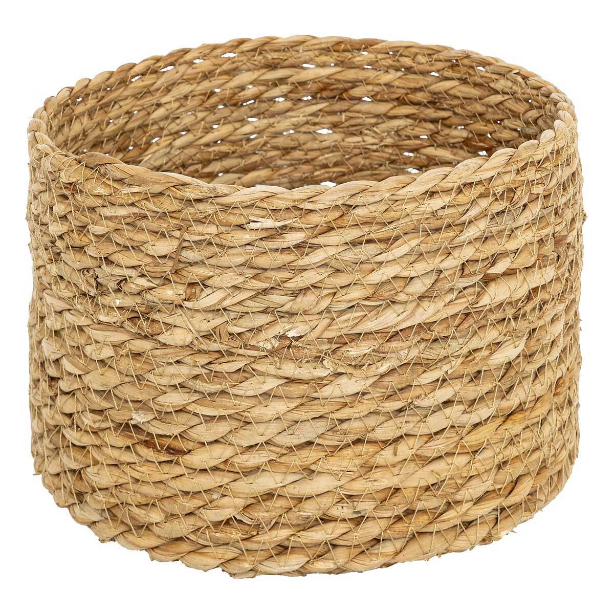 Lot de 9 Paniers en Jonc "Little Cottage" 48cm Naturel - Image 7