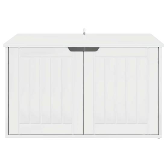 Chatiere bois blanc 85 x 55 x 50,5 cm - Prolenta premium p380.7 - Image 7