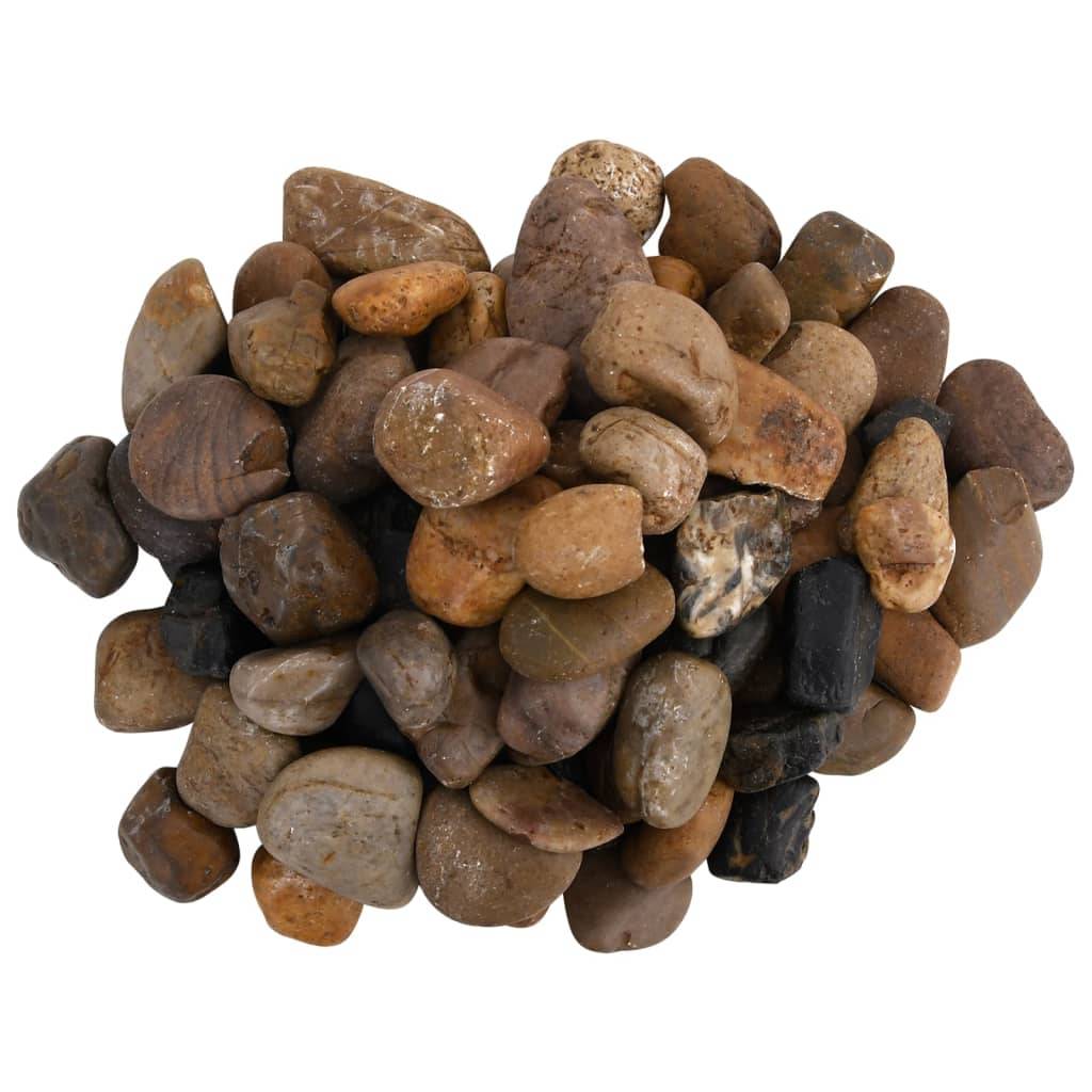 Galets Décoratifs Multicolores Pierres Polies pour Jardin Aquarium & Loisirs Créatifs 10 kg - ComfortXL Outdoor Living - Image 4