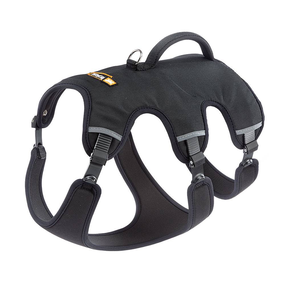 Ferplast - Ferplast Harnais Chien Réglable M Poitrail 55-65 cm avec Poignée, Noir - Imagen 1