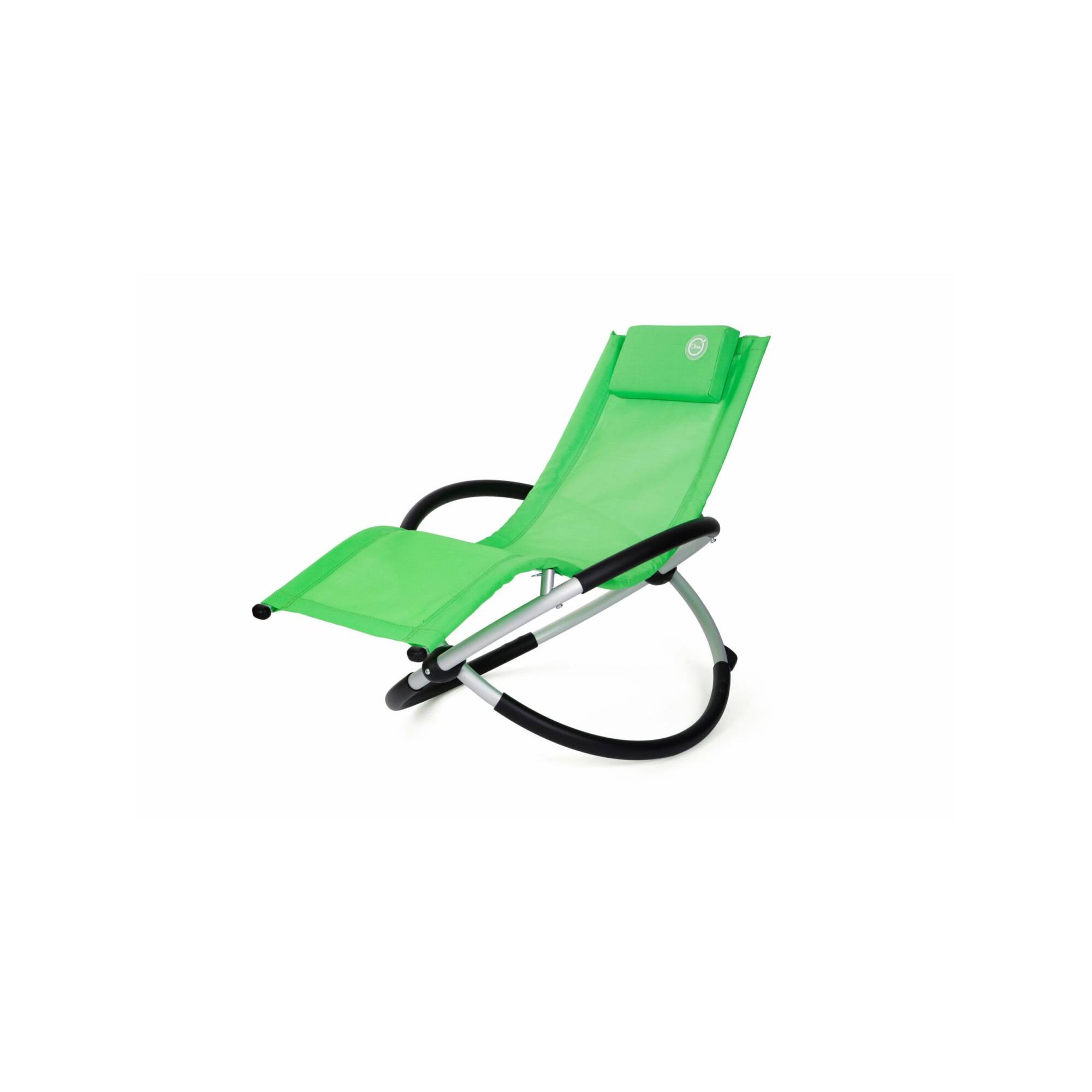 Transat à bascule enfant - O'Kids - Vert - Dimensions : 128 x 58 x 65cm - Imagen 1