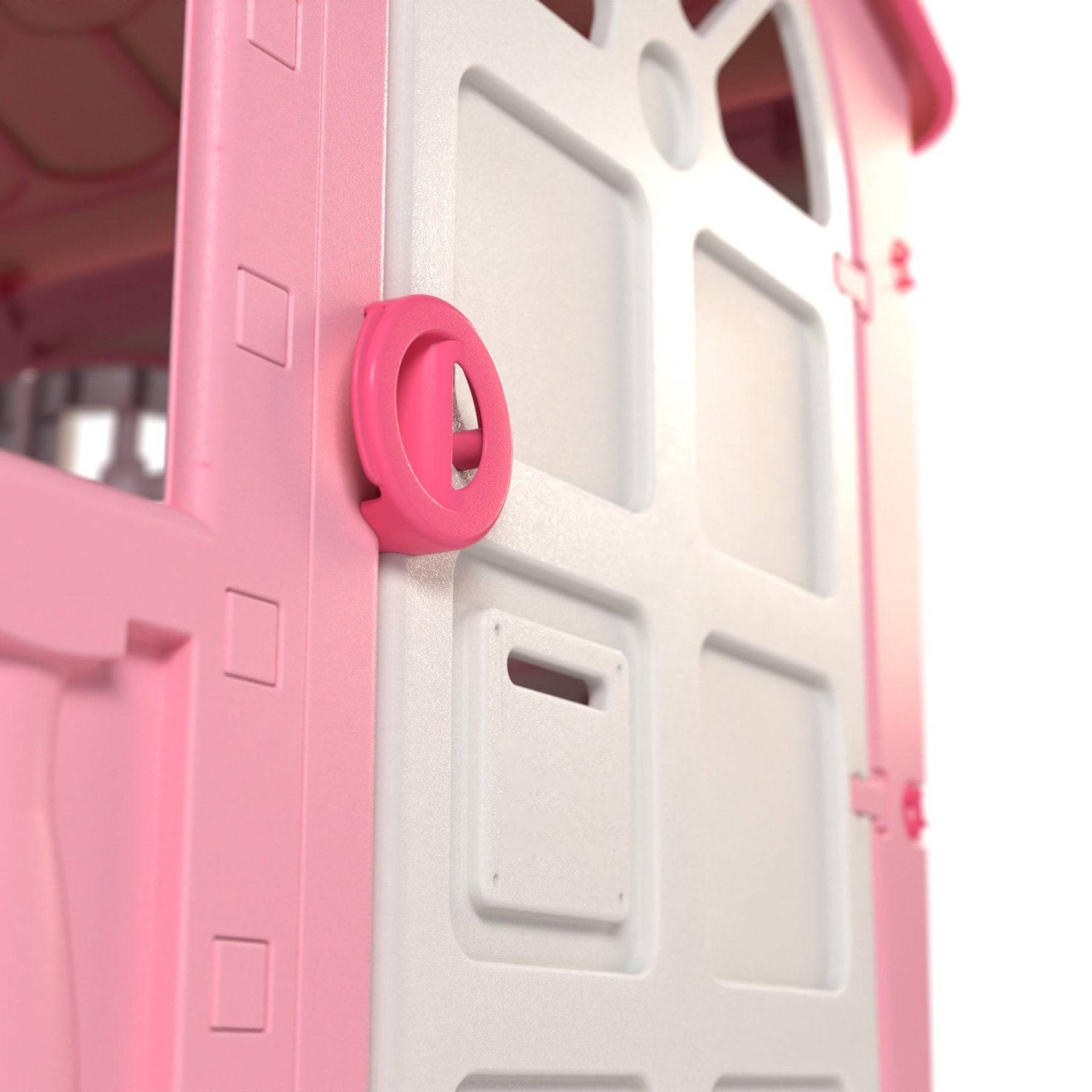 Cabane enfant plastique rose BARBE À PAPA - Imagen 9