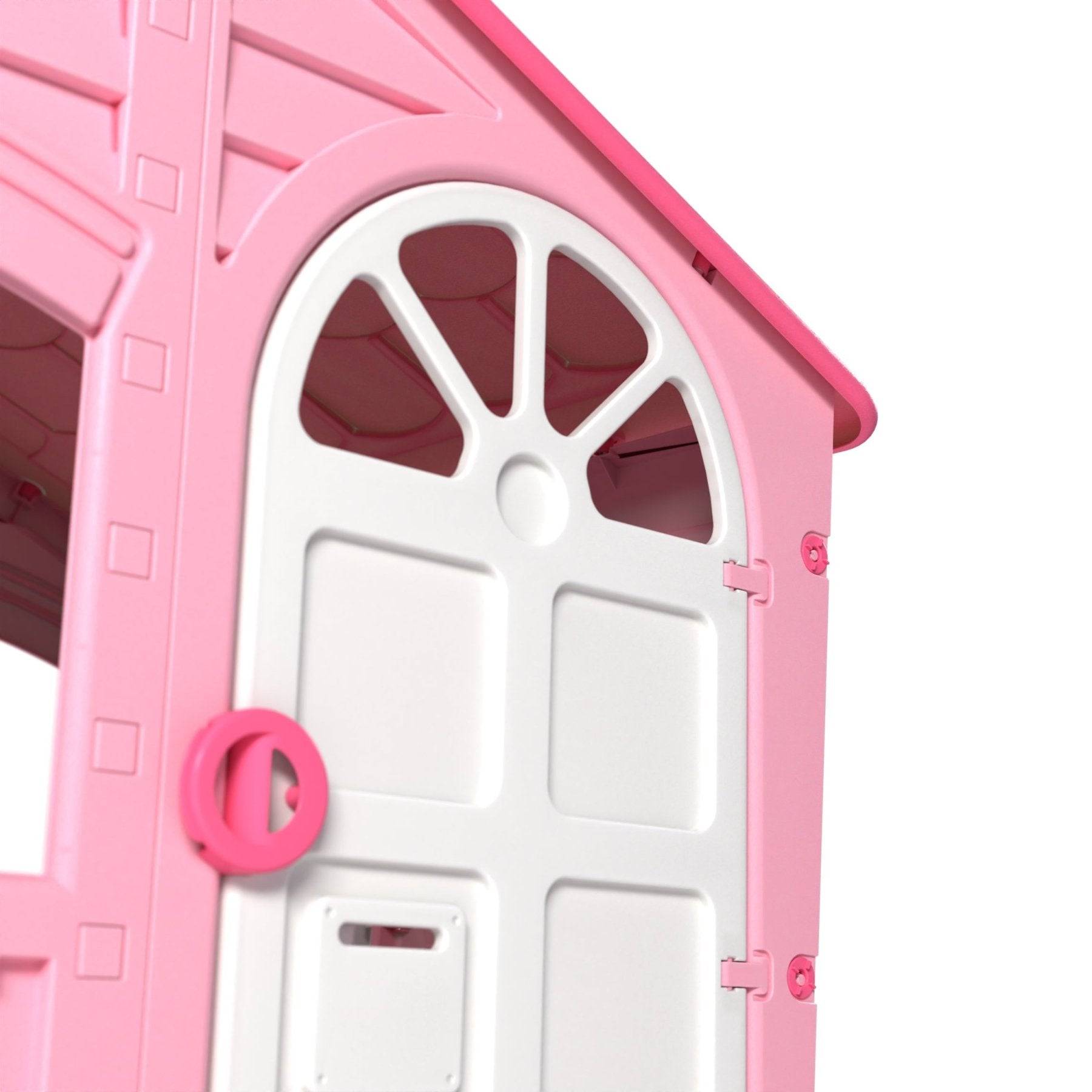 Cabane enfant plastique rose BARBE À PAPA - Imagen 7