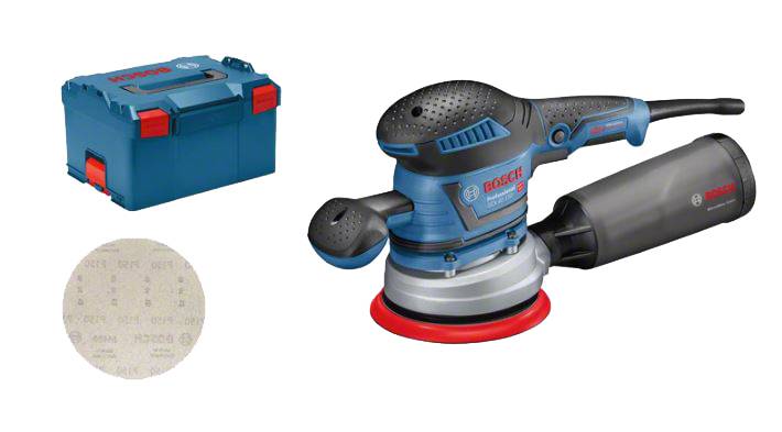 Bosch Professional - Ponceuse excentrique 400W GEX 40-150 en coffret L-BOXX - BOSCH - 060137B201 - Imagen 1