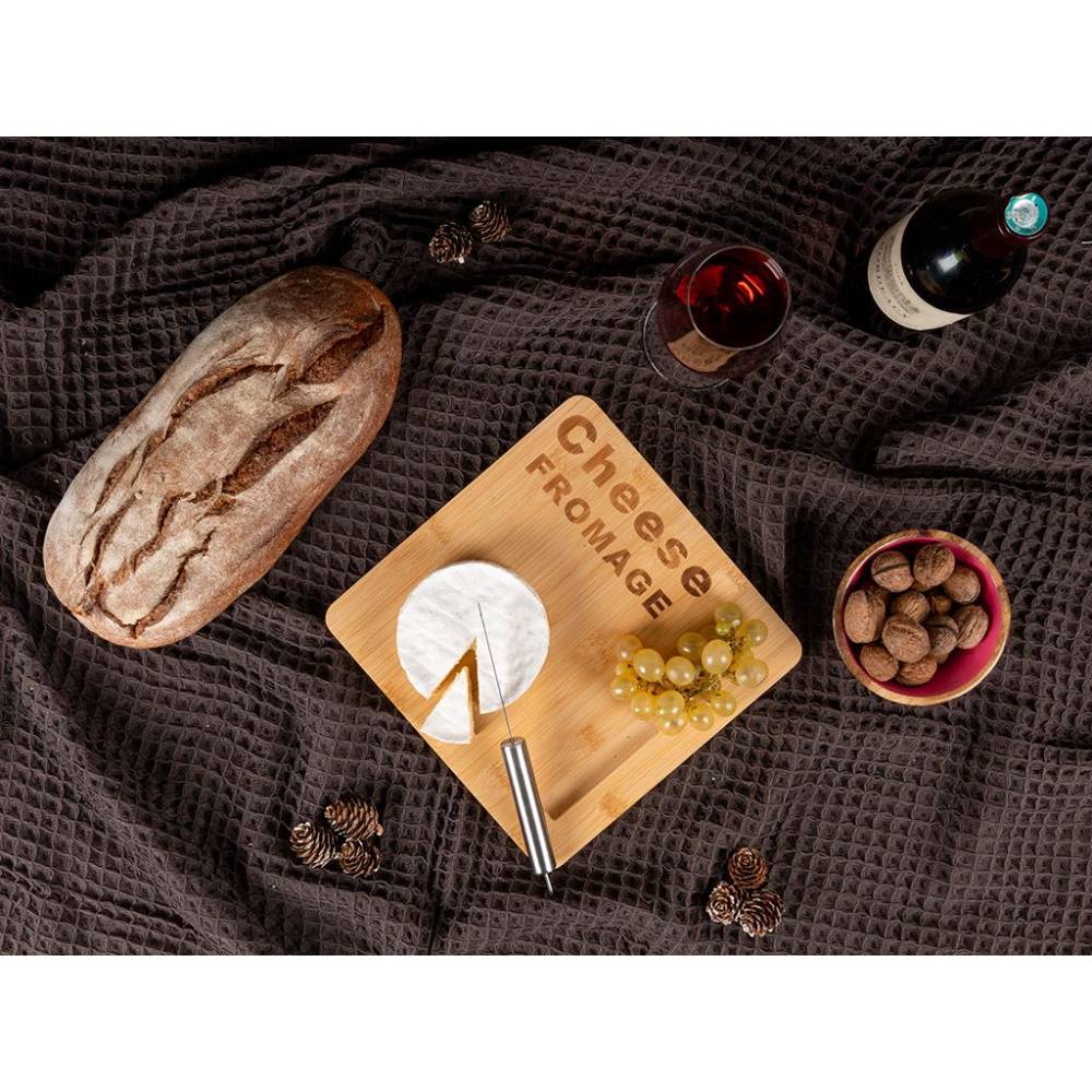 Aubry Gaspard - Plateau de fromage en bambou avec couteau - Imagen 2