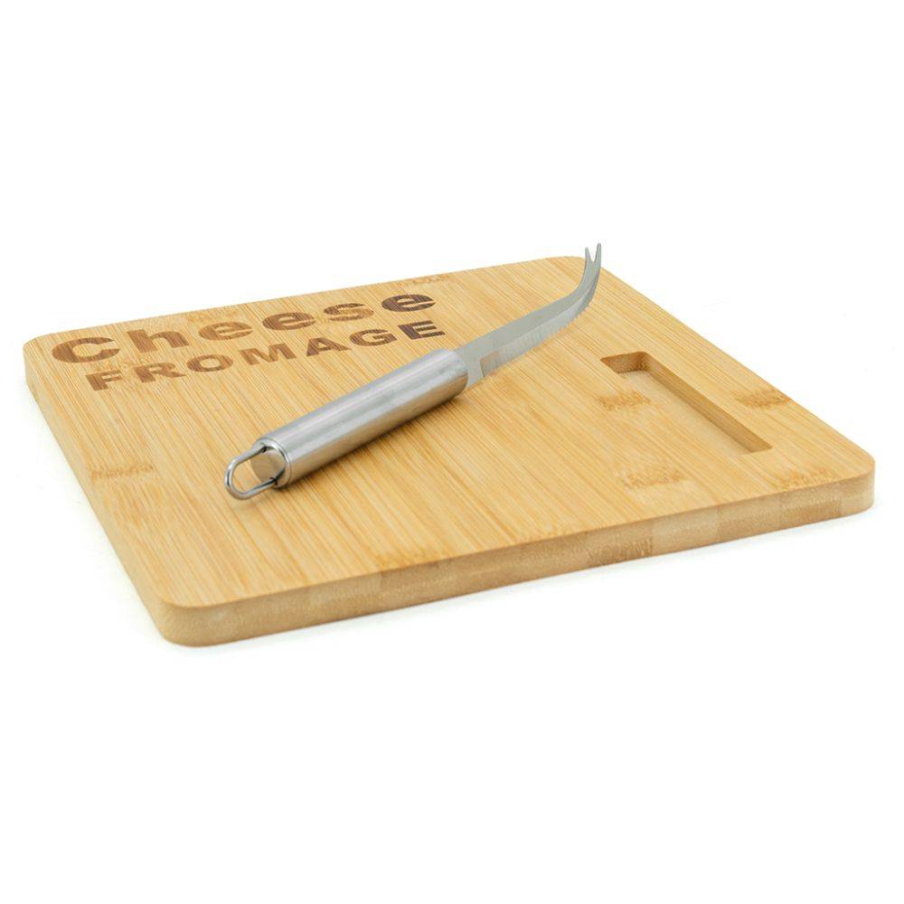 Aubry Gaspard - Plateau de fromage en bambou avec couteau - Imagen 3