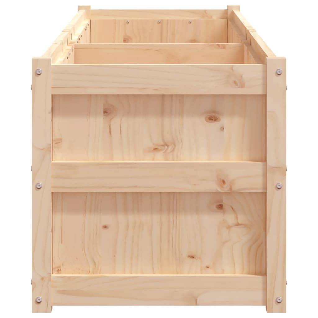 Maison Chic - Jardinière - Bac à fleurs - Pot de fleurs 180x50x50 cm bois de pin massif - Meuble Pro - Imagen 6