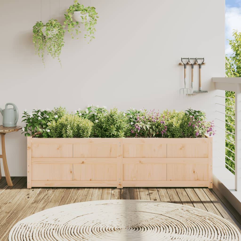 Maison Chic - Jardinière - Bac à fleurs - Pot de fleurs 180x50x50 cm bois de pin massif - Meuble Pro - Imagen 3