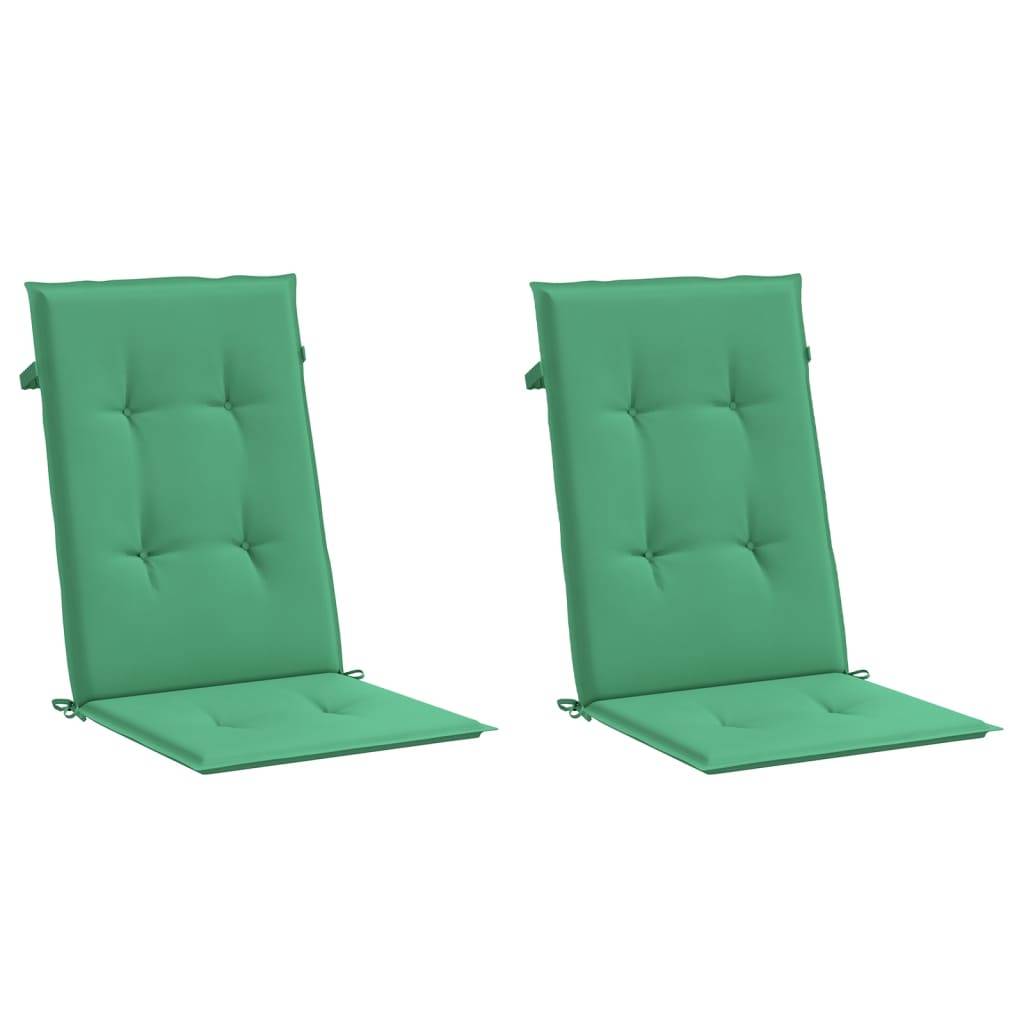 Prolenta Premium - Coussins de chaise de jardin polyester vert 120 x 50 x 3 cm - Prolenta premium p334.0 - Image 3