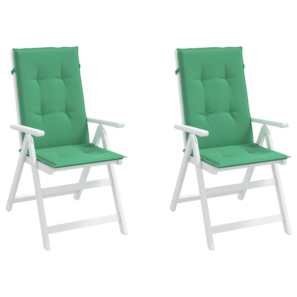Prolenta Premium - Coussins de chaise de jardin polyester vert 120 x 50 x 3 cm - Prolenta premium p334.0 - Image 4