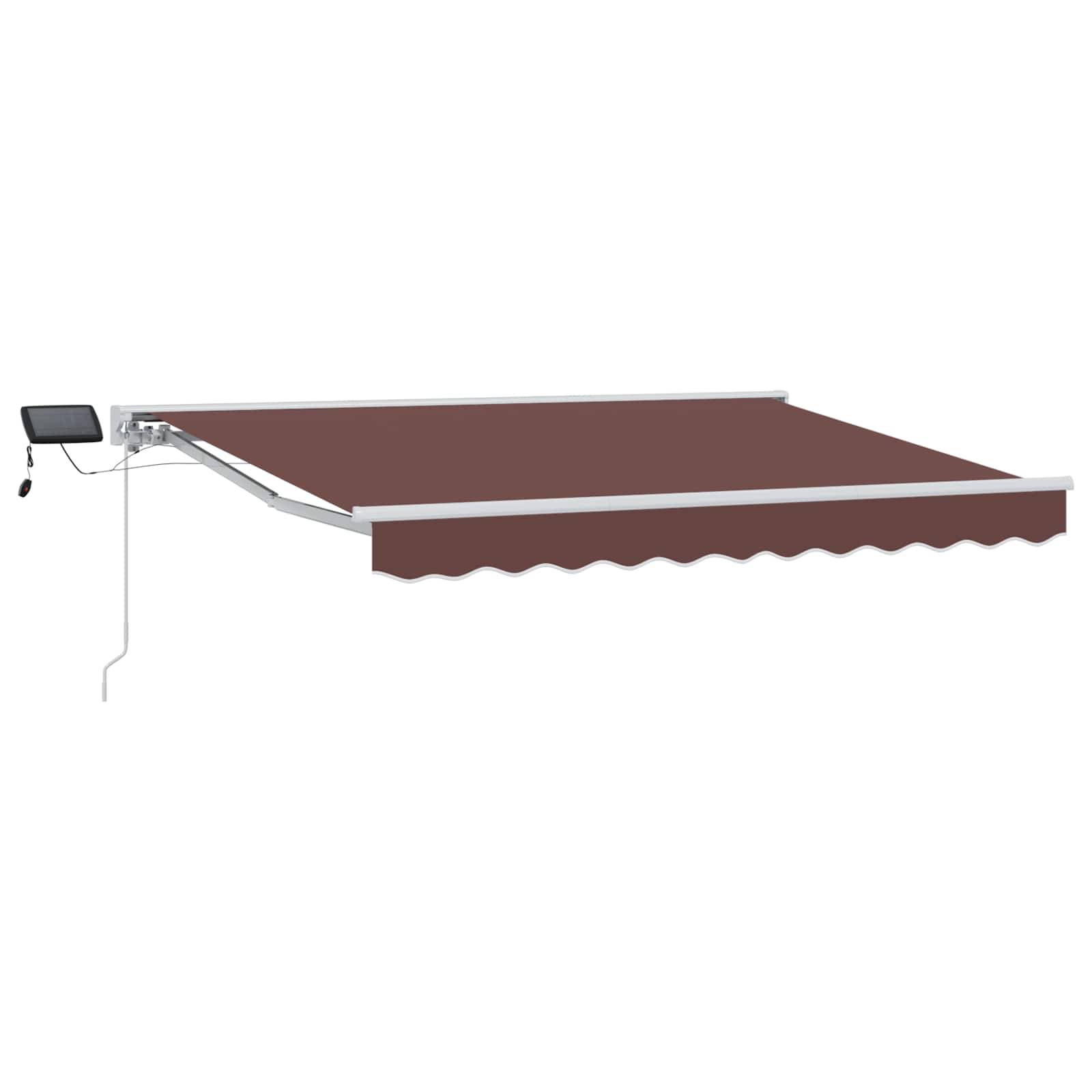 Store manuel avec LED Marron 3 x 2 m - PANGIVO - Image 1