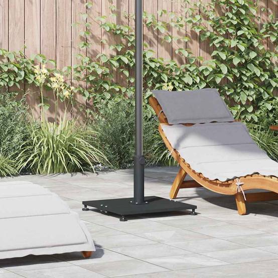 Maison Chic - Pied De Parasol - Base De Parasol Noir 45 x 45 x 31 cm Acier g1387 - Image 2