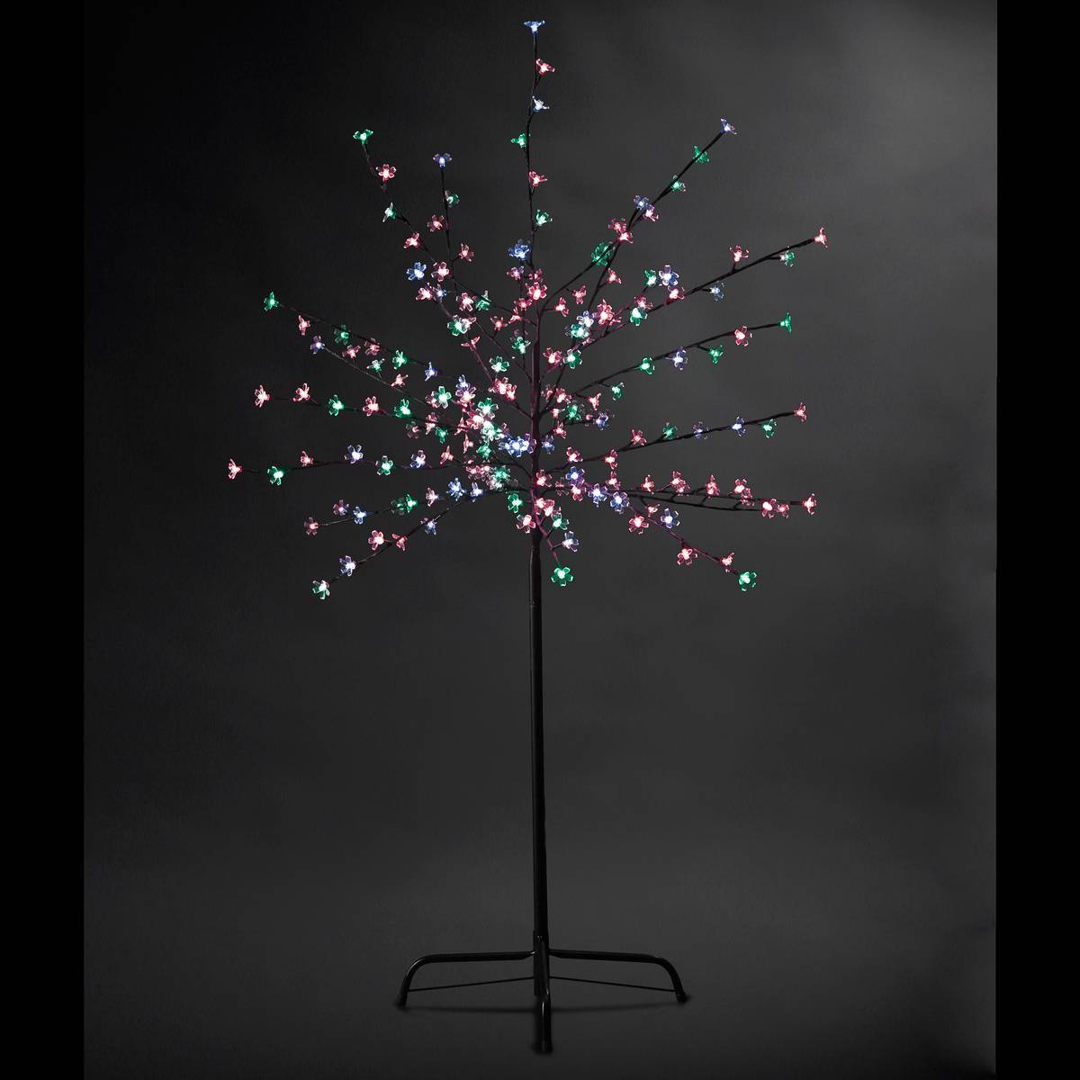 Fééric Lights & Christmas - Arbre lumineux extérieur Prunus H1.5m 200 LED + transfo FEERIC LIGHTS & CHRISTMAS