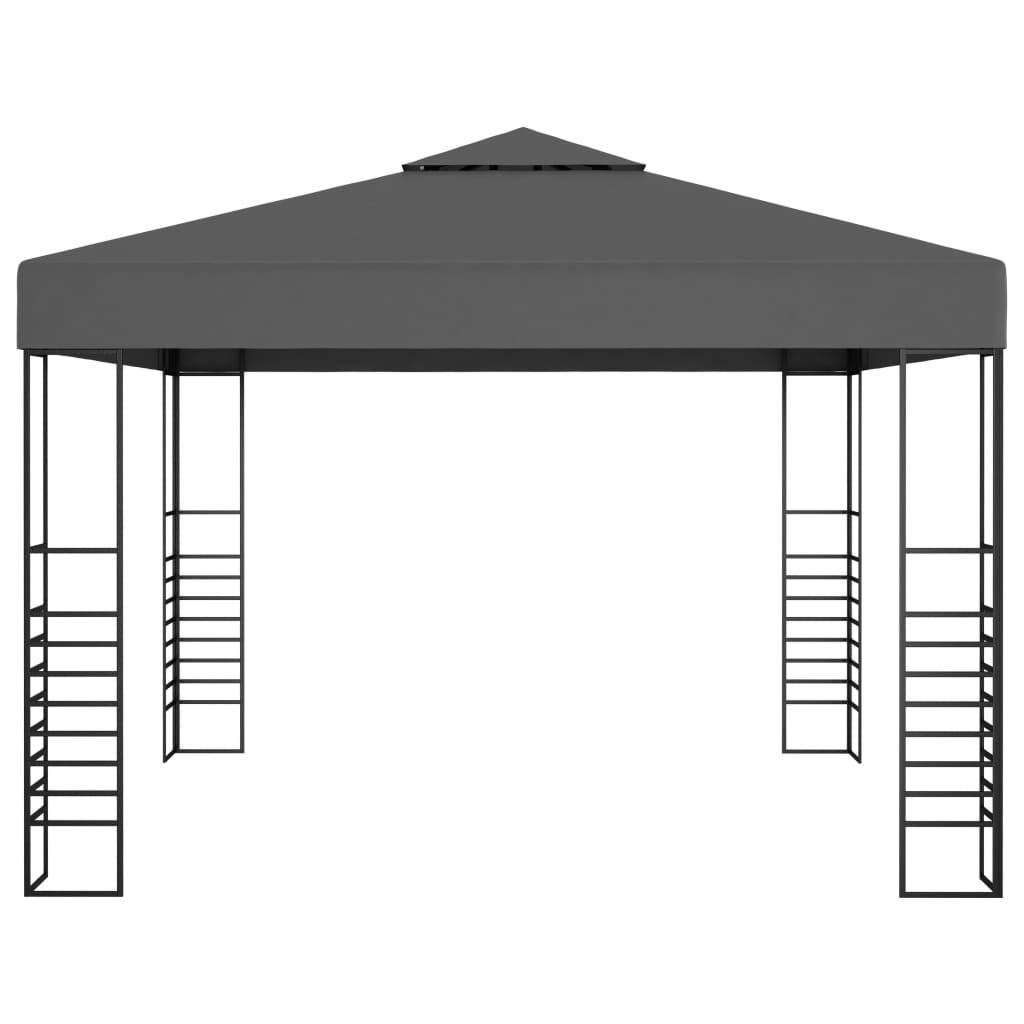 Tonnelle de jardin - Tente de réception - Barnum 3 x 3 m Anthracite - MEUBLE PRO - Image 1