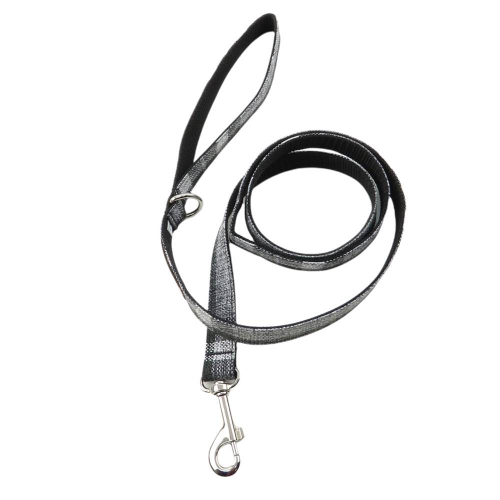 Laisse London grise, 1,4 mètres x 20 mm, pour chien - Imagen 4