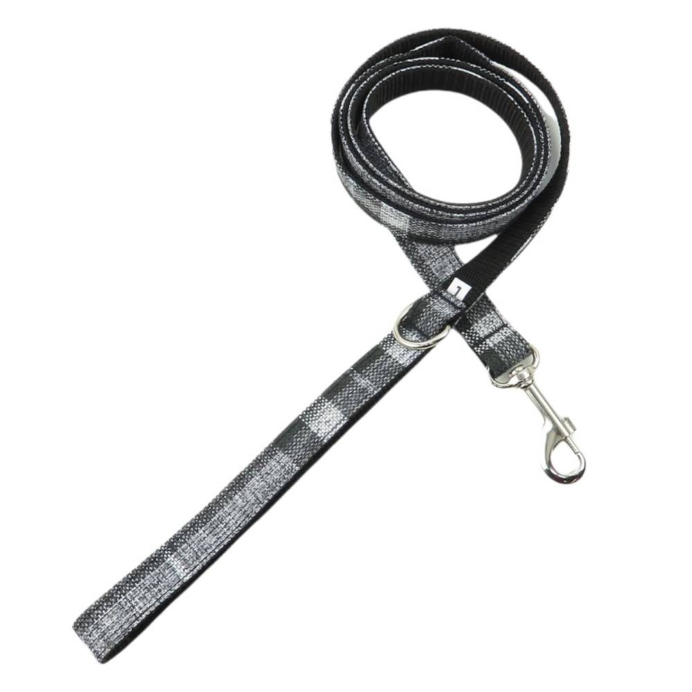 Laisse London grise, 1,4 mètres x 20 mm, pour chien - Image 3