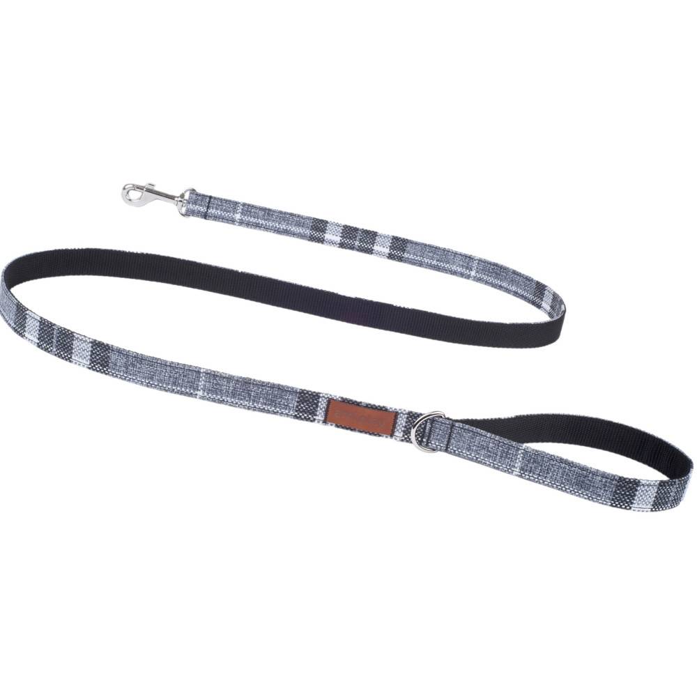 Laisse London grise, 1,4 mètres x 20 mm, pour chien - Imagen 2