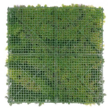 James Grass - France Green - Mur végétal artificiel Mousse 1m x 1m, Long 26 m - Imagen 3