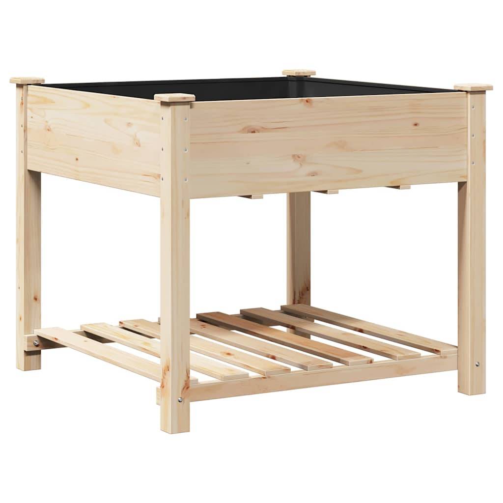 ComfortXL - Carré potager en bois de sapin avec étagère de rangement pour jardin 90cm – ComfortXL Outdoor Living - Image 7