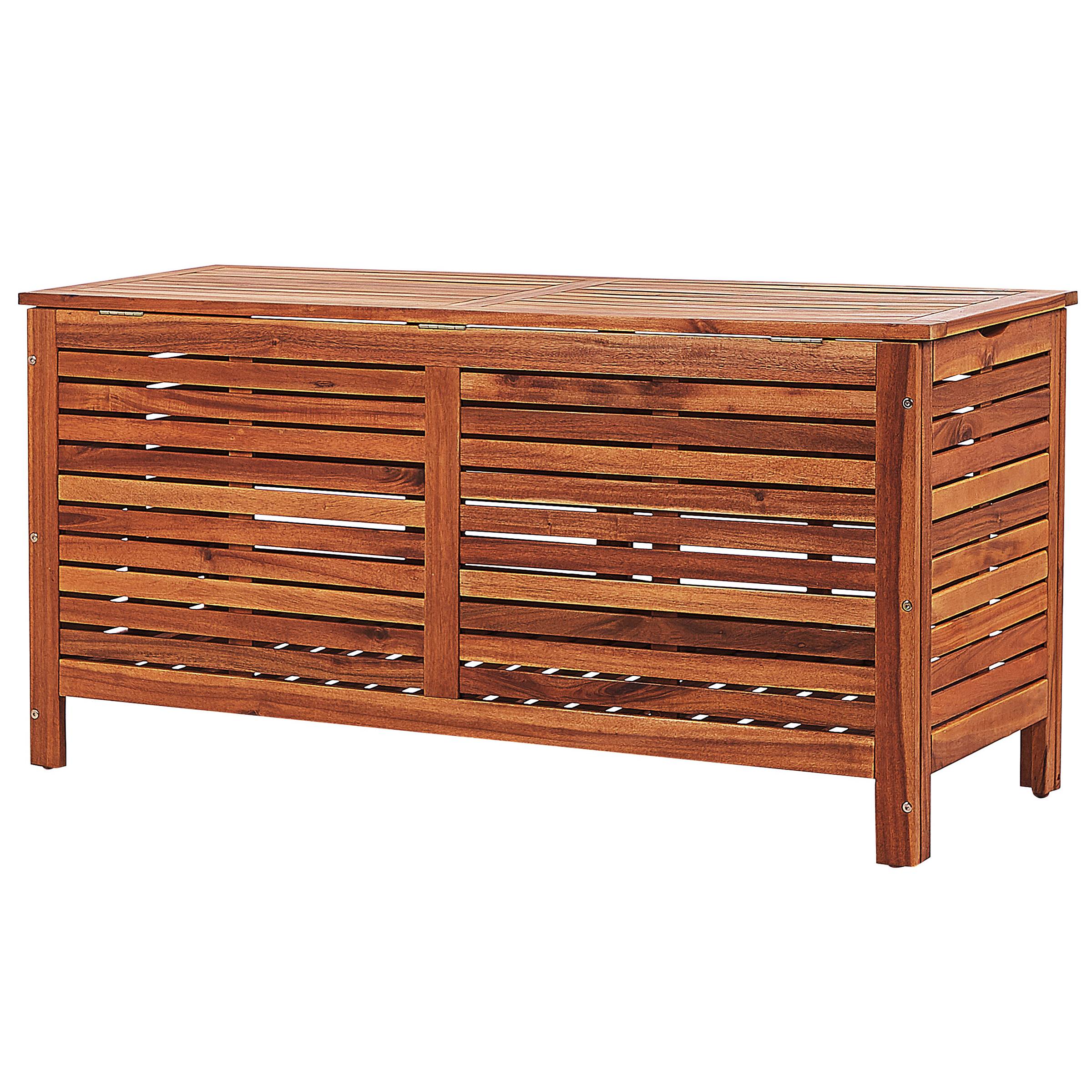 Beliani - Coffre Acacia Marron RIVIERA - Beliani - Imagen 7