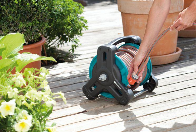 Gardena - Dévidoir d'arrosage portable 10 Classic équipé Gardena - Imagen 4