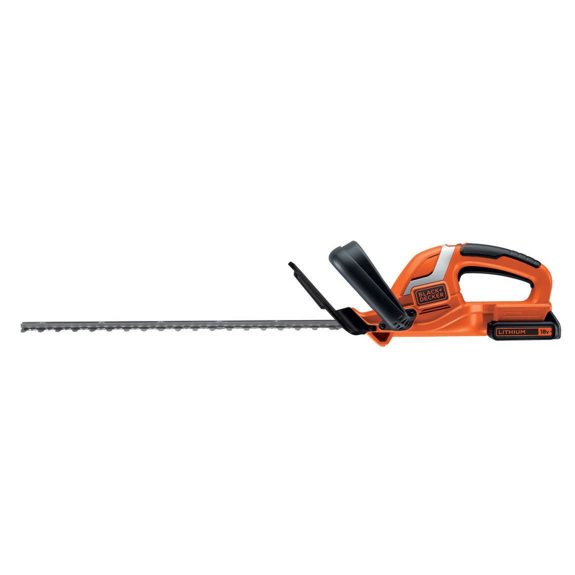 Black & Decker - GTC1845L20-QW Taille-haies sans fil - 45 cm - 18 V - 2 Ah - Ecartement : 18 mm - Seconde poignée et garde transparente - Imagen 2