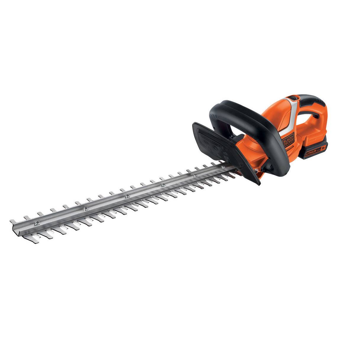 Black & Decker - GTC1845L20-QW Taille-haies sans fil - 45 cm - 18 V - 2 Ah - Ecartement : 18 mm - Seconde poignée et garde transparente - Imagen 1