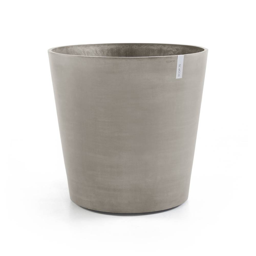Ecopots - Grand pot sur roues Amsterdam 100 Taupe - Ø 100 x H. 88,7 cm - 466 L ECOPOTS - Imagen 2