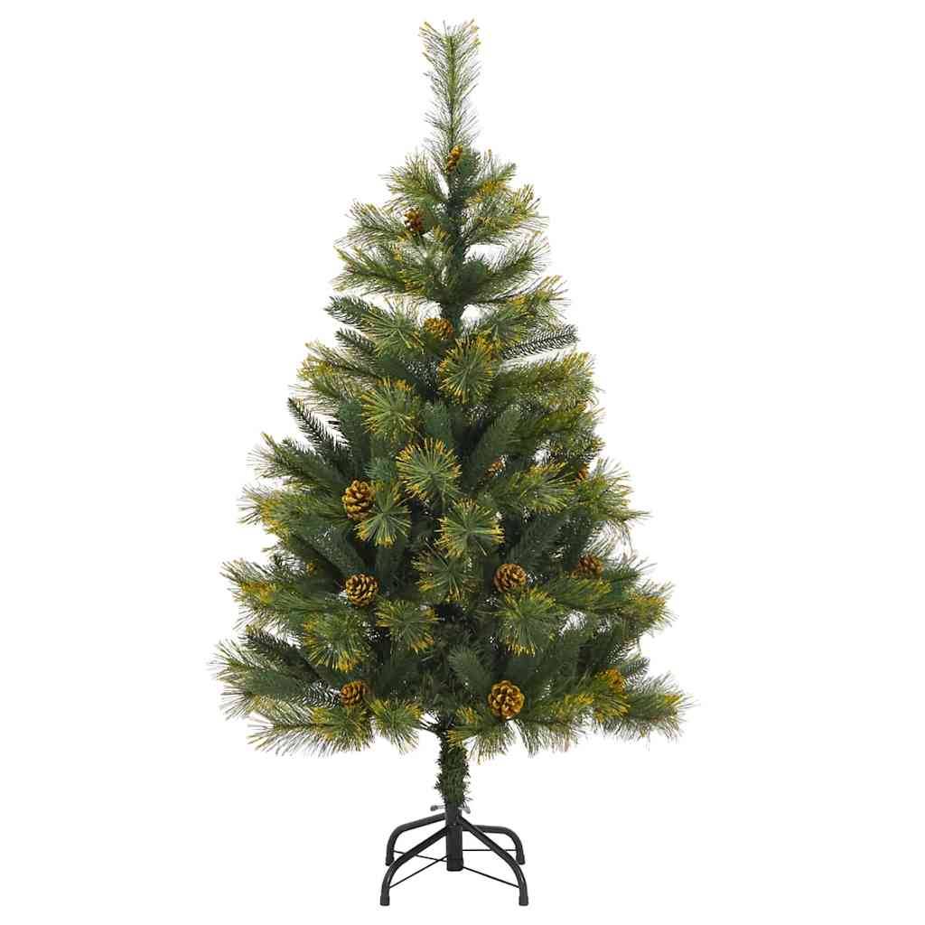 Sapin de Noël | Arbre de Noël artificiel avec branches pliables et cônes 150 cm Maison Chic - Image 3