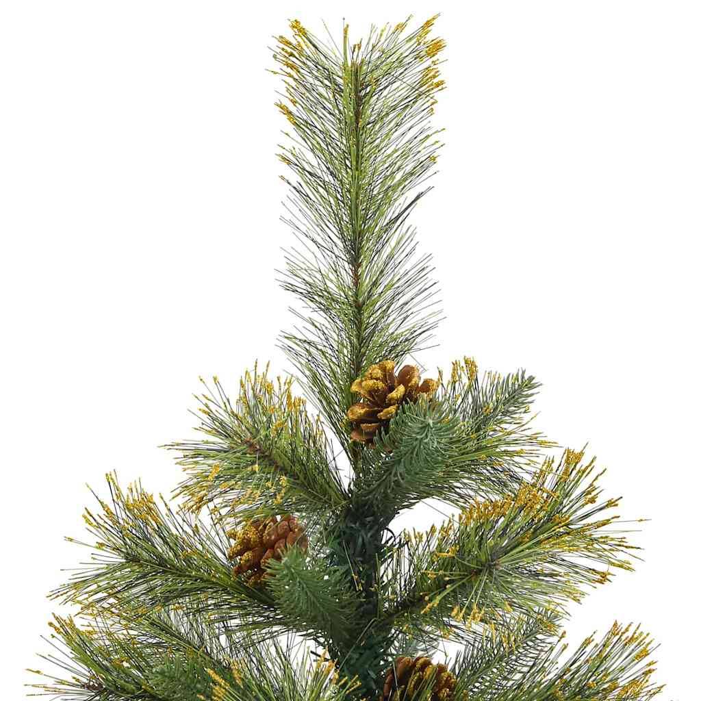 Sapin de Noël | Arbre de Noël artificiel avec branches pliables et cônes 150 cm Maison Chic - Image 6
