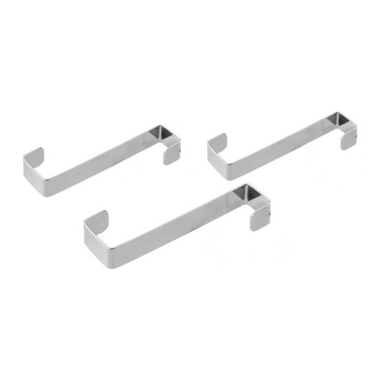 Lot de 3 crochets pour porte et placard Fackelmann Tecno - Image 1